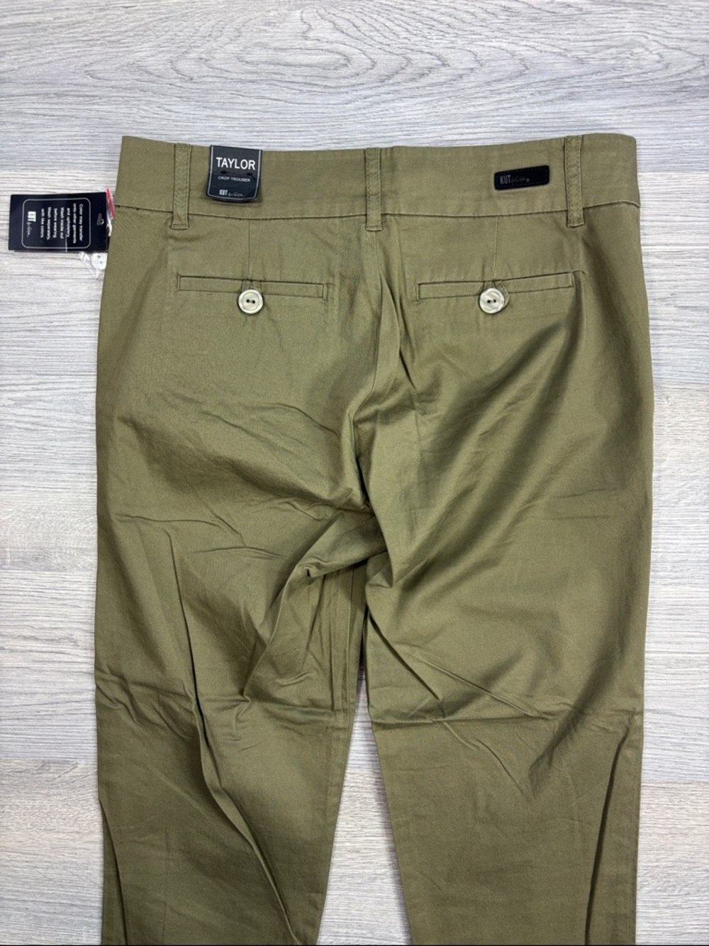 KUT from the Kloth Taylor Crop Trouser - size 2 NWT - Picture 4 of 8